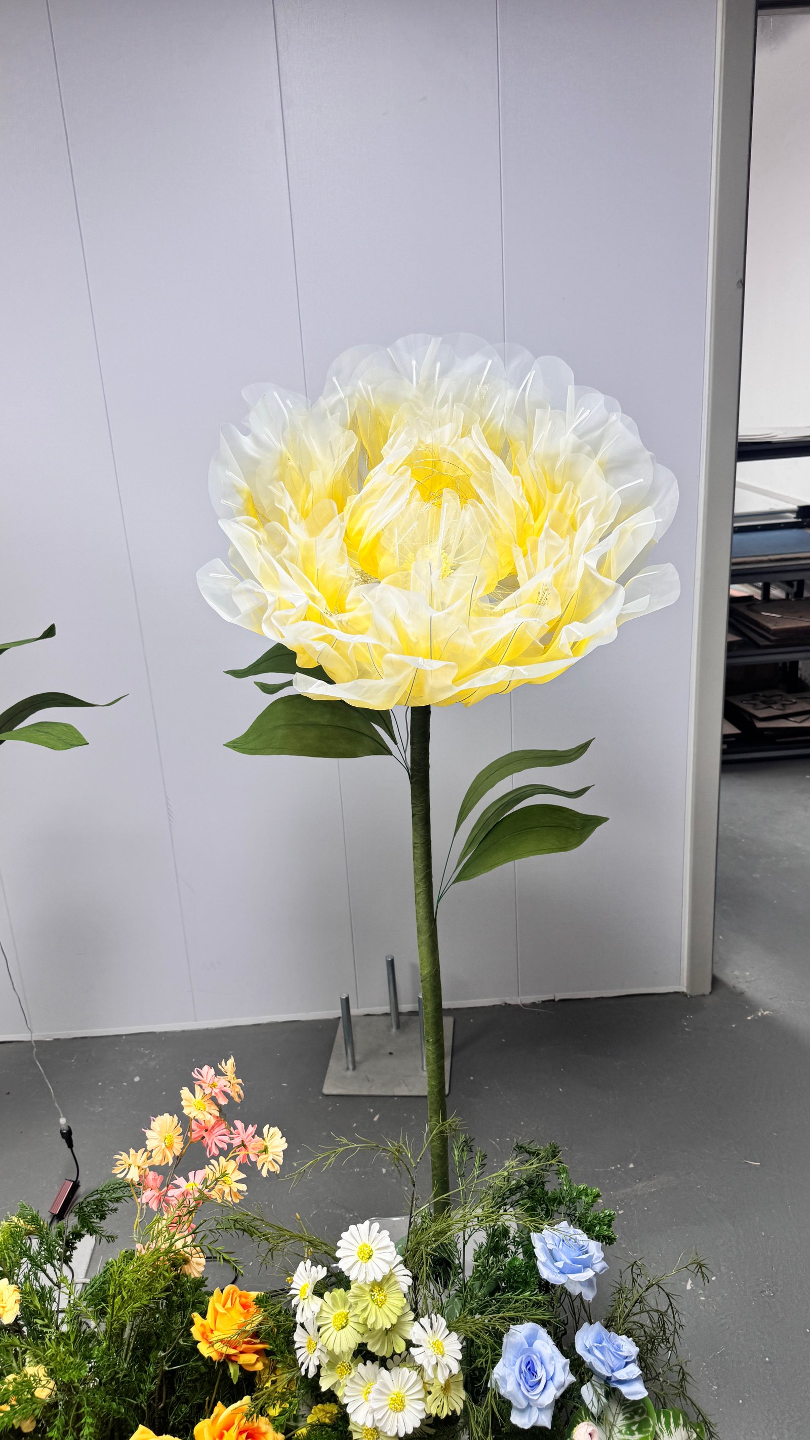 Yellow Peony sample